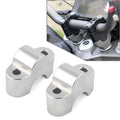 Handle Bar Riser Adapter for Kawasaki Z900RS (2018–2020) Silver