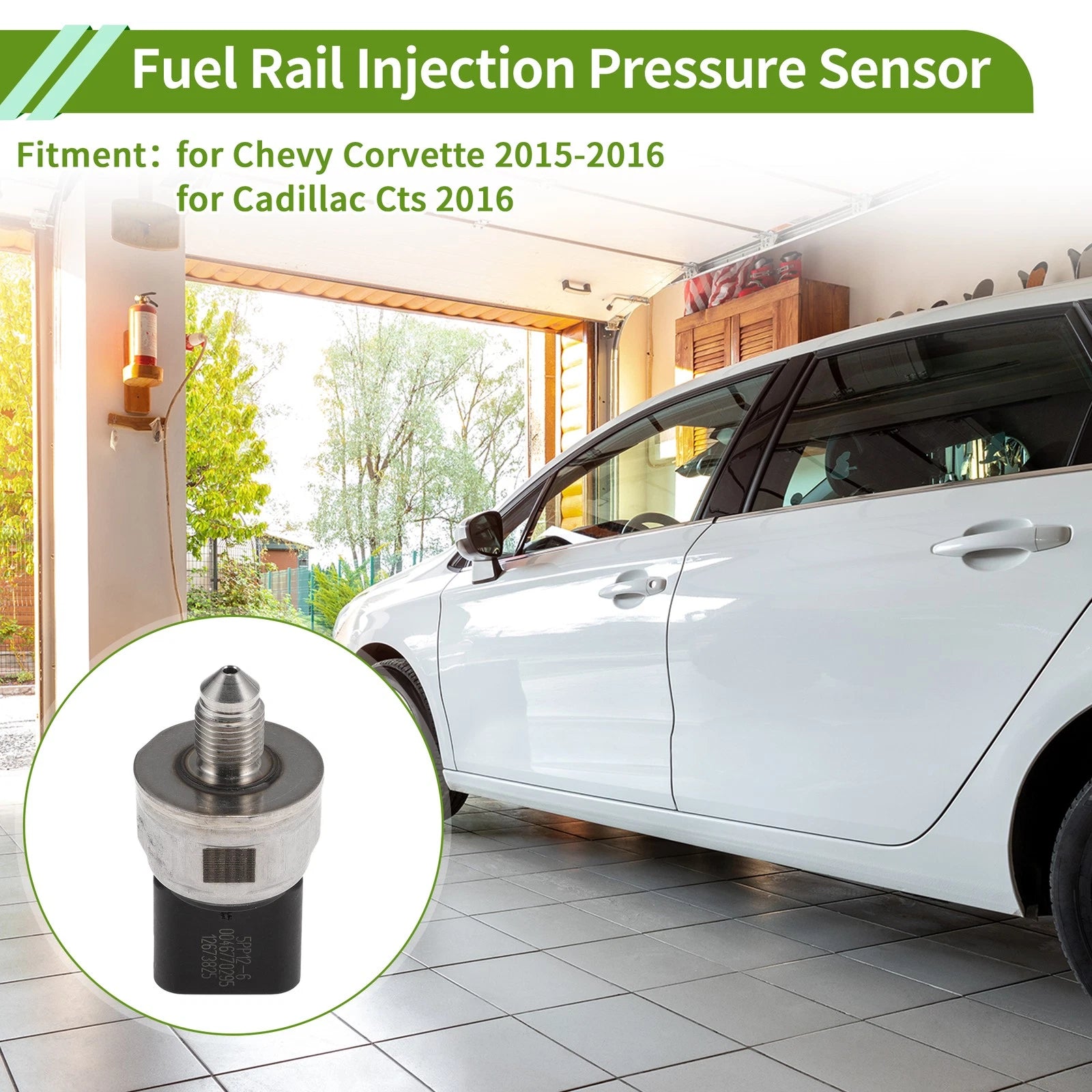 Fuel Injection Pressure Sensor Replacement for Chevy Corvette (2015–2016)