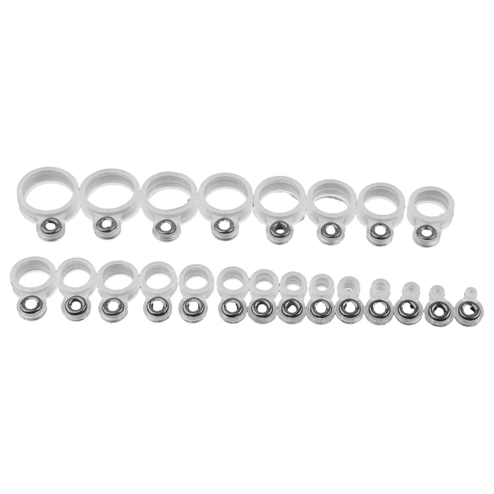 Fishing Rod Guide Wire Ceramic Ring Tip Repair Kit for (14/22x)