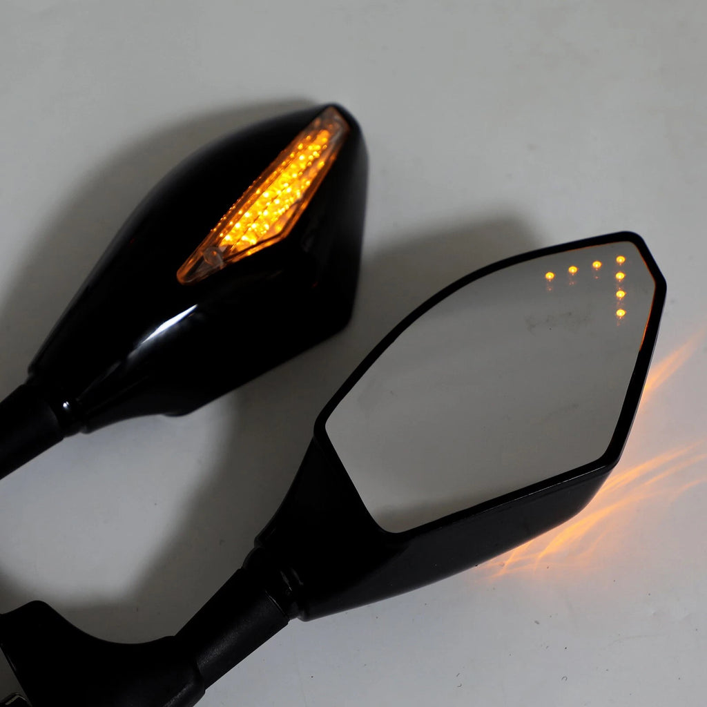 Pair of Mirrors for Kawasaki Ninja ZX6R ZX7R ZX9R ZX10R ZX12R ER6F Z750S ZRX T9