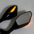 Pair of Mirrors for Kawasaki Ninja ZX6R ZX7R ZX9R ZX10R ZX12R ER6F Z750S ZRX T9