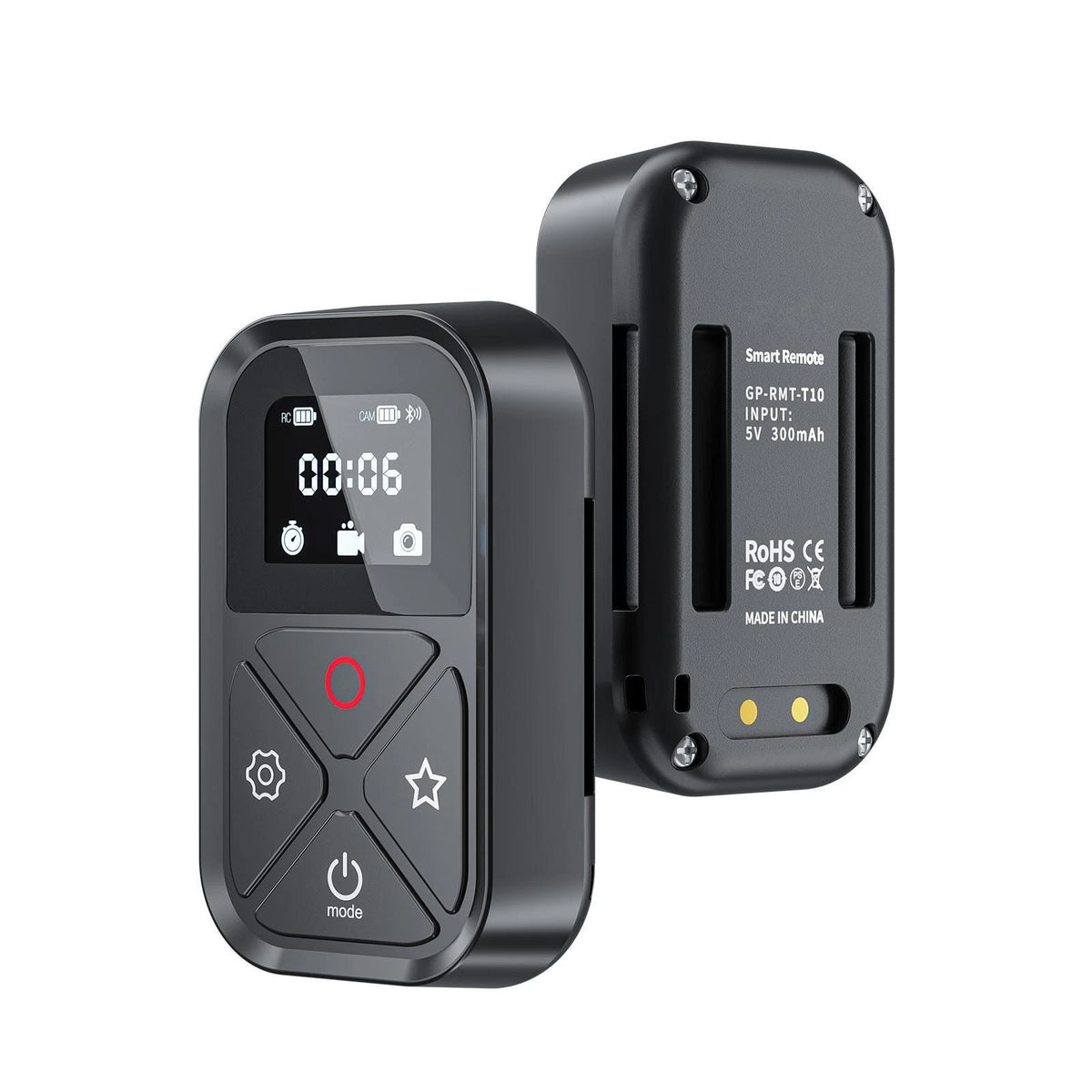 4-Button Wireless Remote Controller for GoPro Hero 10/9/8/Max