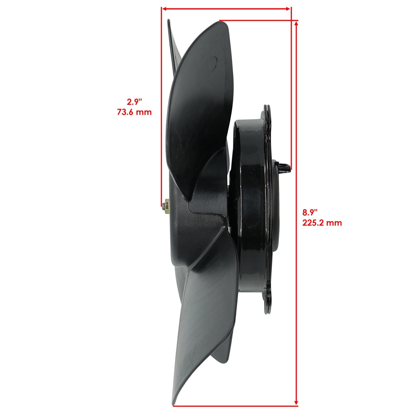 Radiator Fan Replacement for Honda Pioneer 700 (2014–2026)