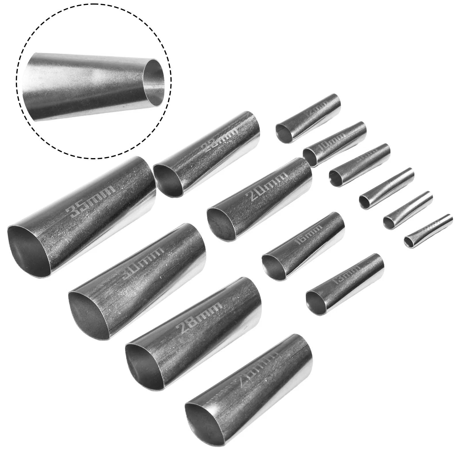 14X Stainless Steel Caulking Nozzle Applicator Tool for Universal Use