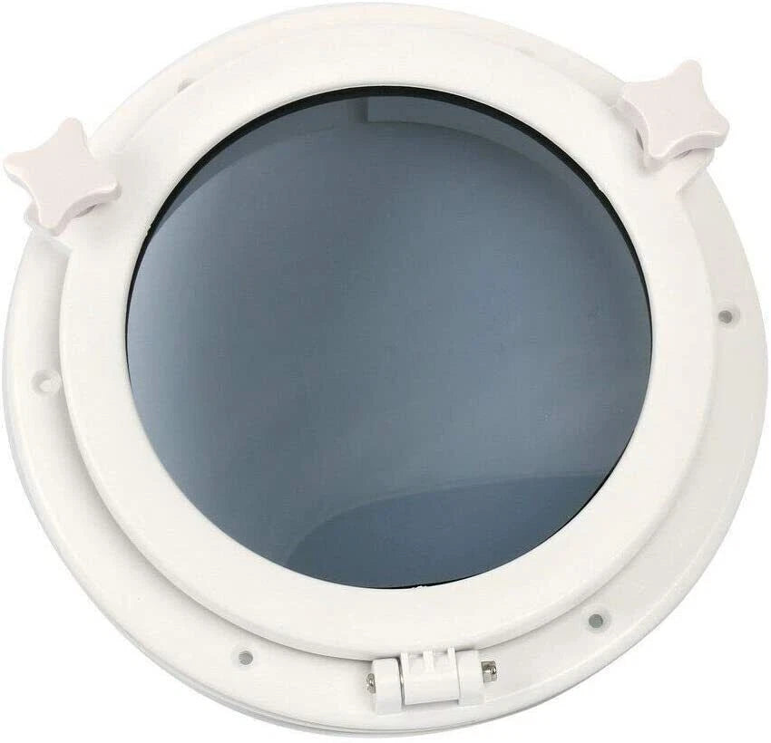 2Pcs 10" Round Portlight Porthole Replacement Window for Boat