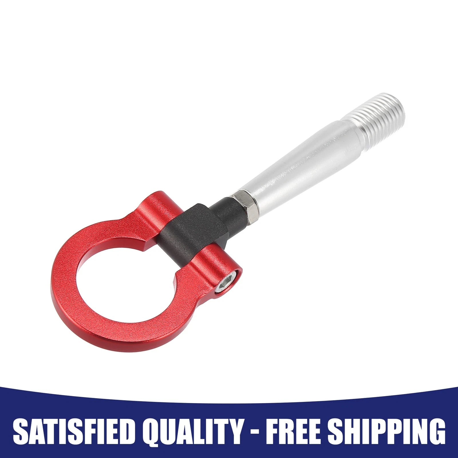 Tow Hook Ring for Mitsubishi Lancer EVO Track Racing Round Red (2008–2015)