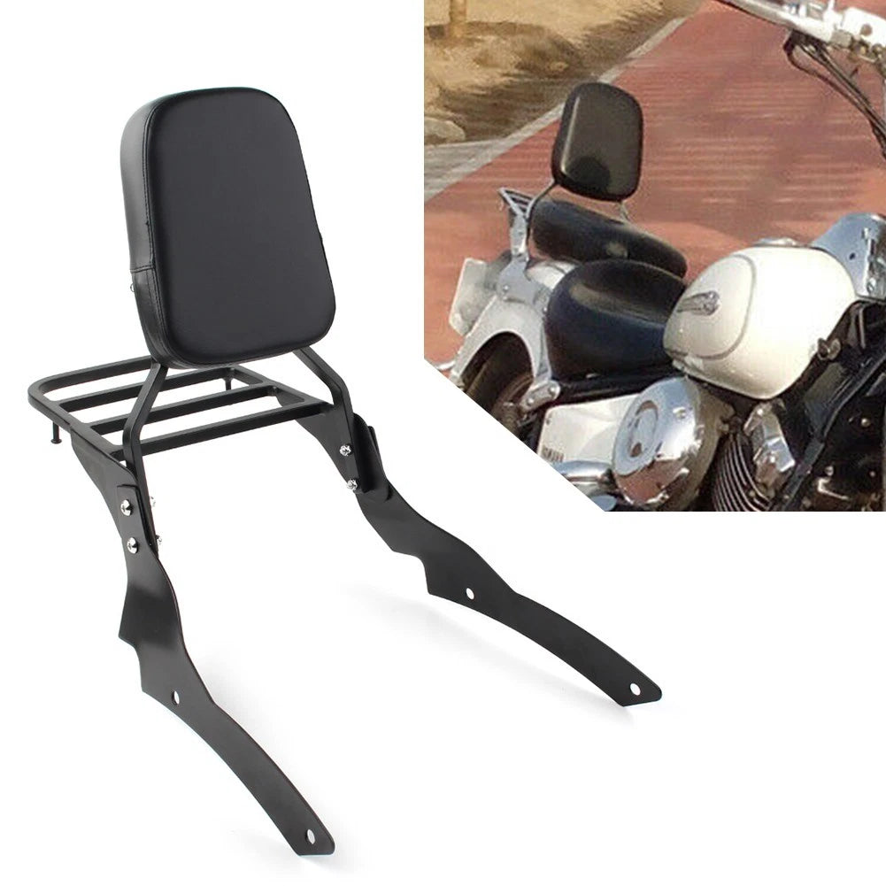 Backrest Bar Luggage Rack for Yamaha Dragstar V-Star 650 400 (1996–2011)