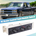 HVAC A/C Heater Climate Control Panel Switch for Chevy C1500 Tahoe (1996–1999)