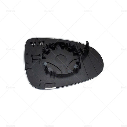 Heated Convex Mirror Glass w/ Base for VW Touareg 7P (2007–2018) Left