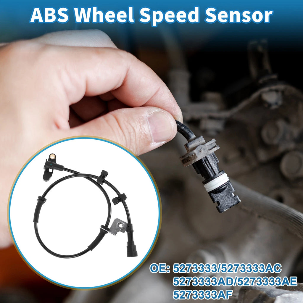 ABS Wheel Speed Sensor Front Left for Dodge Neon (2000–2005) Replacement