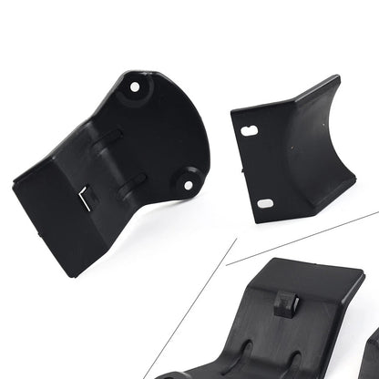 2X Black Mud Flaps Kit for Yamaha PW 50 (2018–2023)