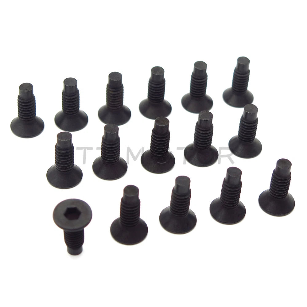 16 PCs Windshield Frame Screws Bolts Fasteners for Jeep Wrangler TJ YJ CJ