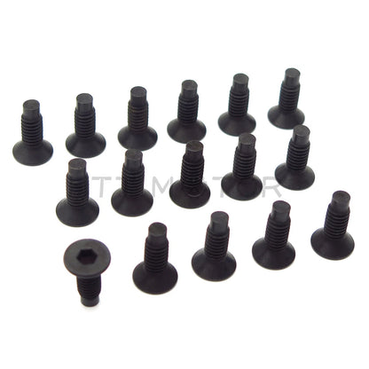 16 PCs Windshield Frame Screws Bolts Fasteners for Jeep Wrangler TJ YJ CJ