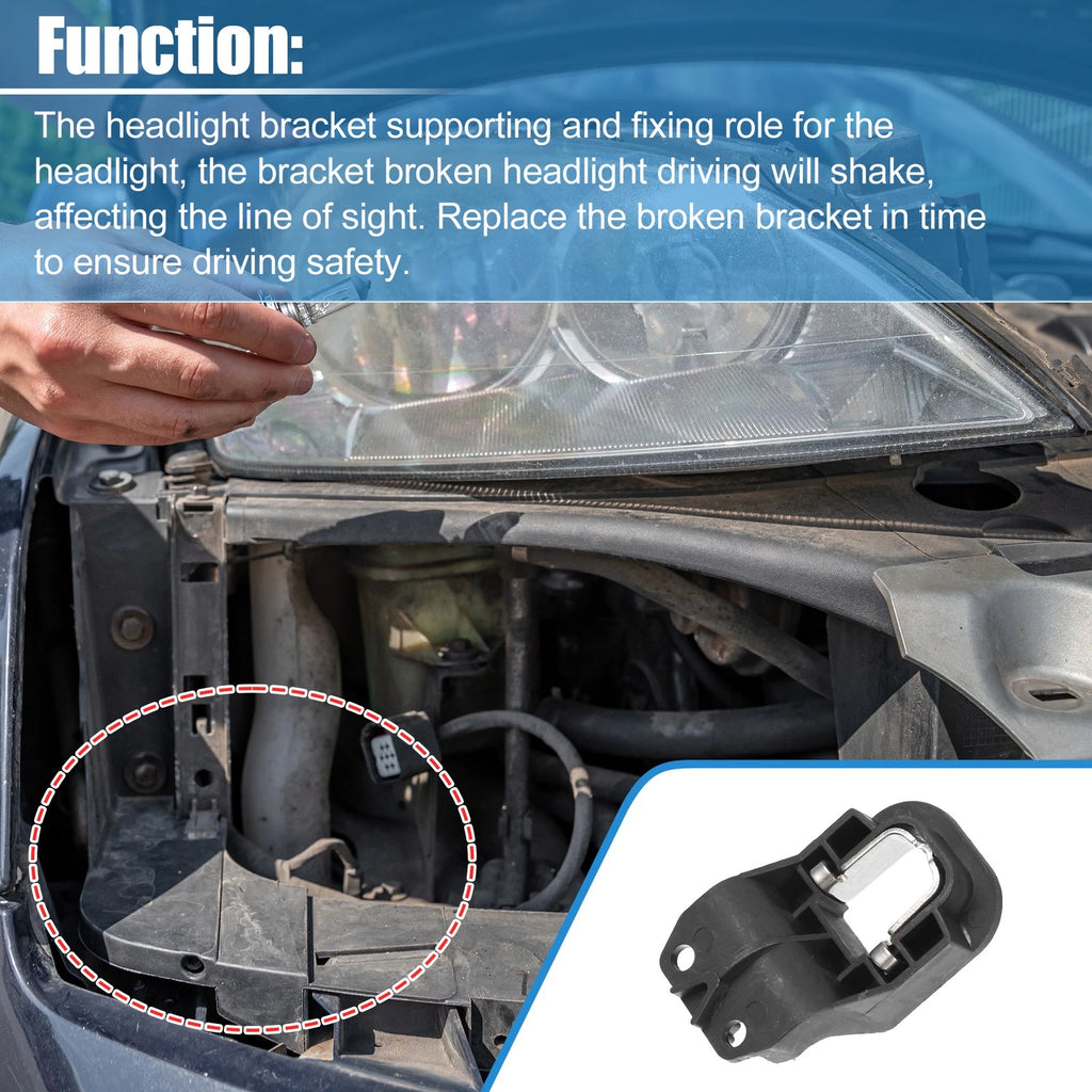 3X Headlight Support Mount Bracket for BMW X5 E70 X6 E71