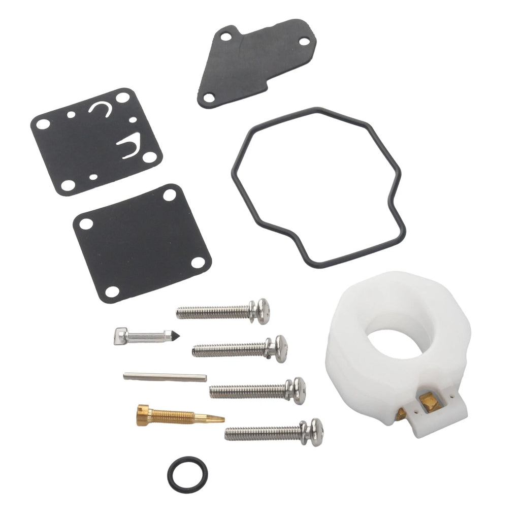 Carburetor Repair Kit 6E3-W0093-00 6E0-W0093 for Yamaha 2-Stroke 4HP 5HP (1990–1999)