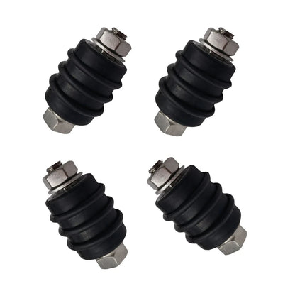 Set of 4 Upper Front Motor Mounts for Johnson Evinrude 20-35 HP (N/A) - 331812
