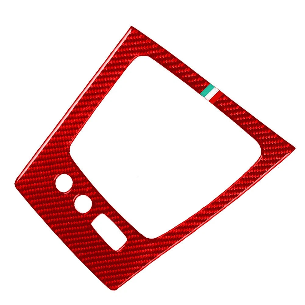 Carbon Fiber Gear Shift Panel Frame Cover for Alfa Romeo 159 Brera Spider (2006–2011)