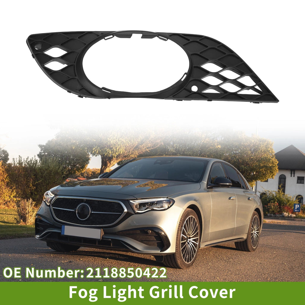 Front Right Fog Light Grille Replacement for Mercedes-Benz E-Class (2003–2009)