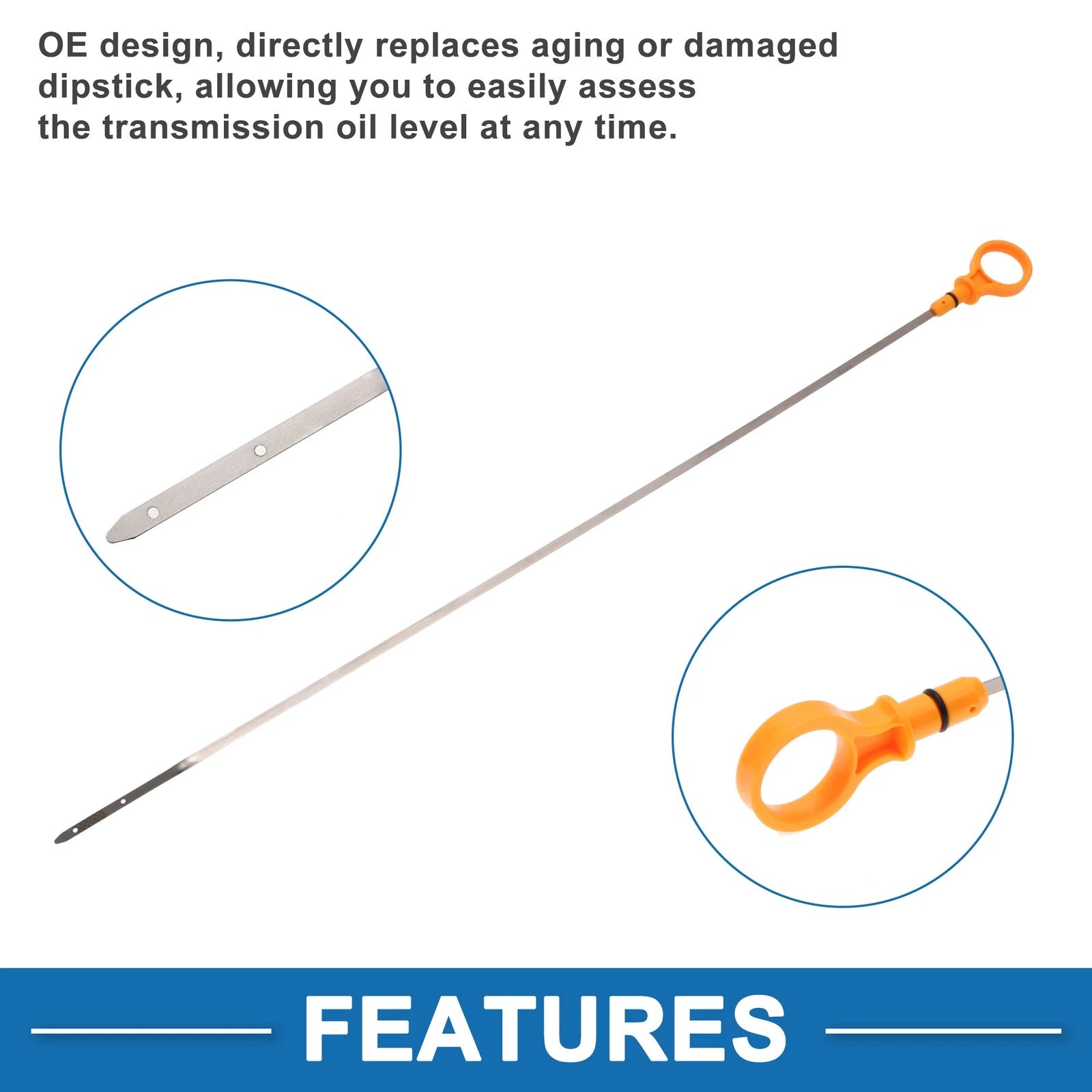 Engine Oil Dipstick No.CJ5E6750AB for Ford Edge (2015–2023)