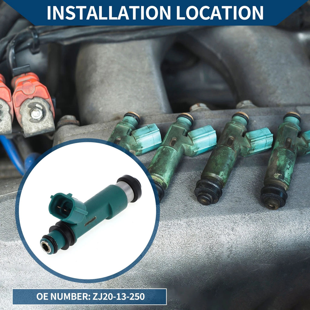 Fuel Injector Replacement for Mazda 2 Hatchback 1.3 DE3FS (2007–2015)