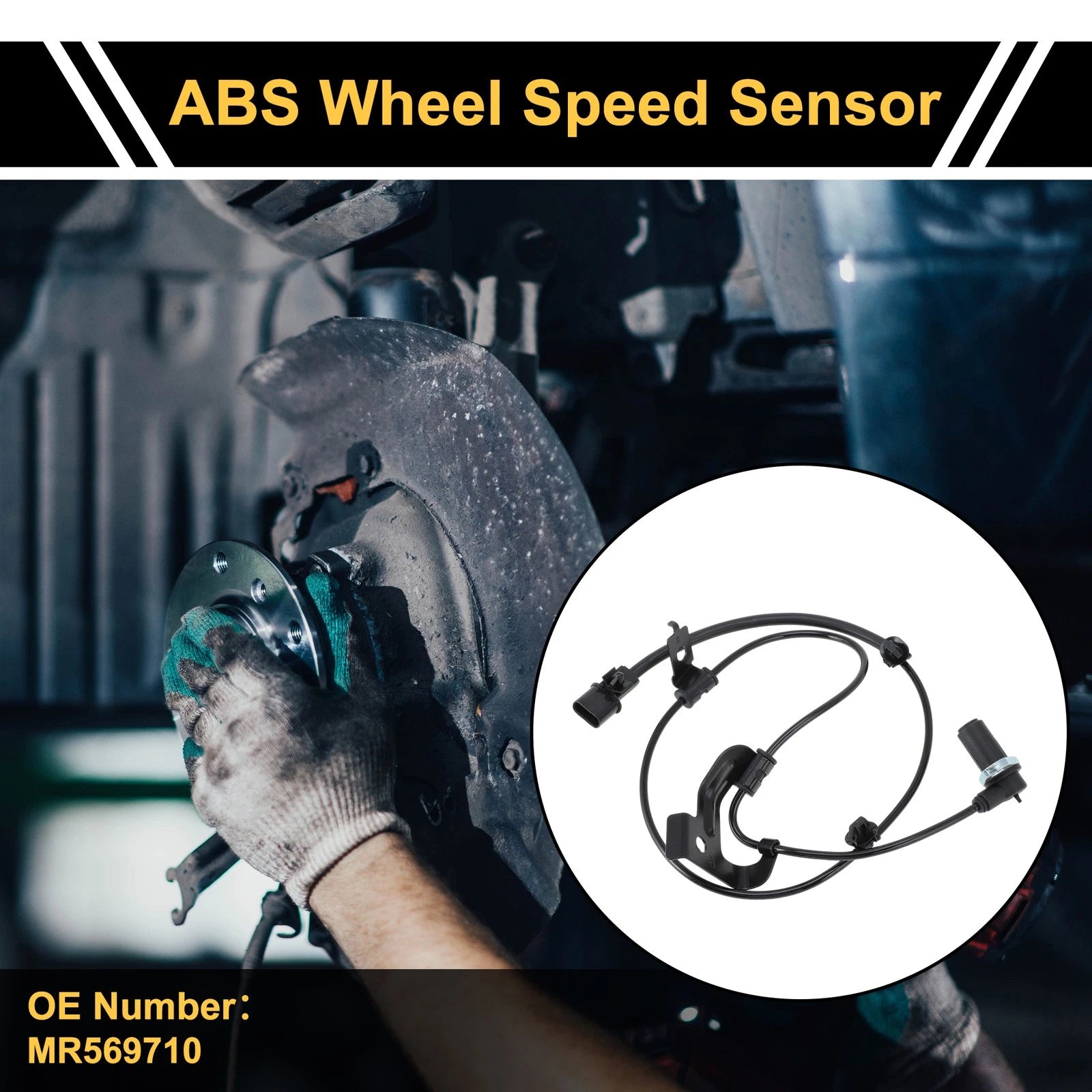 ABS Wheel Speed Sensor Replacement for Mitsubishi Outlander (2003–2006)