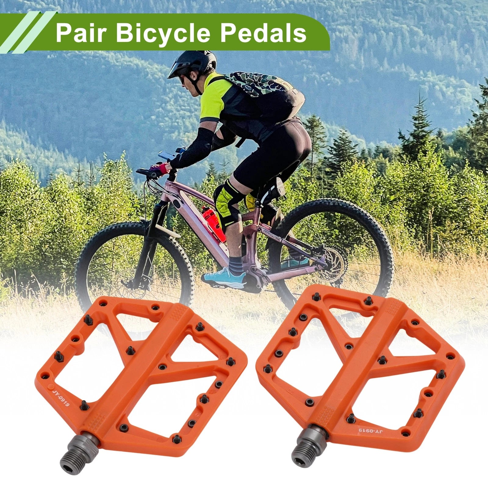 Nylon Bicycle Pedals Universal Replacement 14mm Pair for Fit 9 16 (2000–2000)