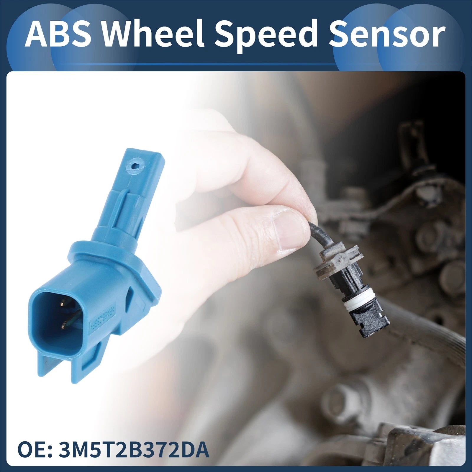 ABS Wheel Speed Sensor No. 3M5T2B372DA for Ford Focus (2006–2010) Front