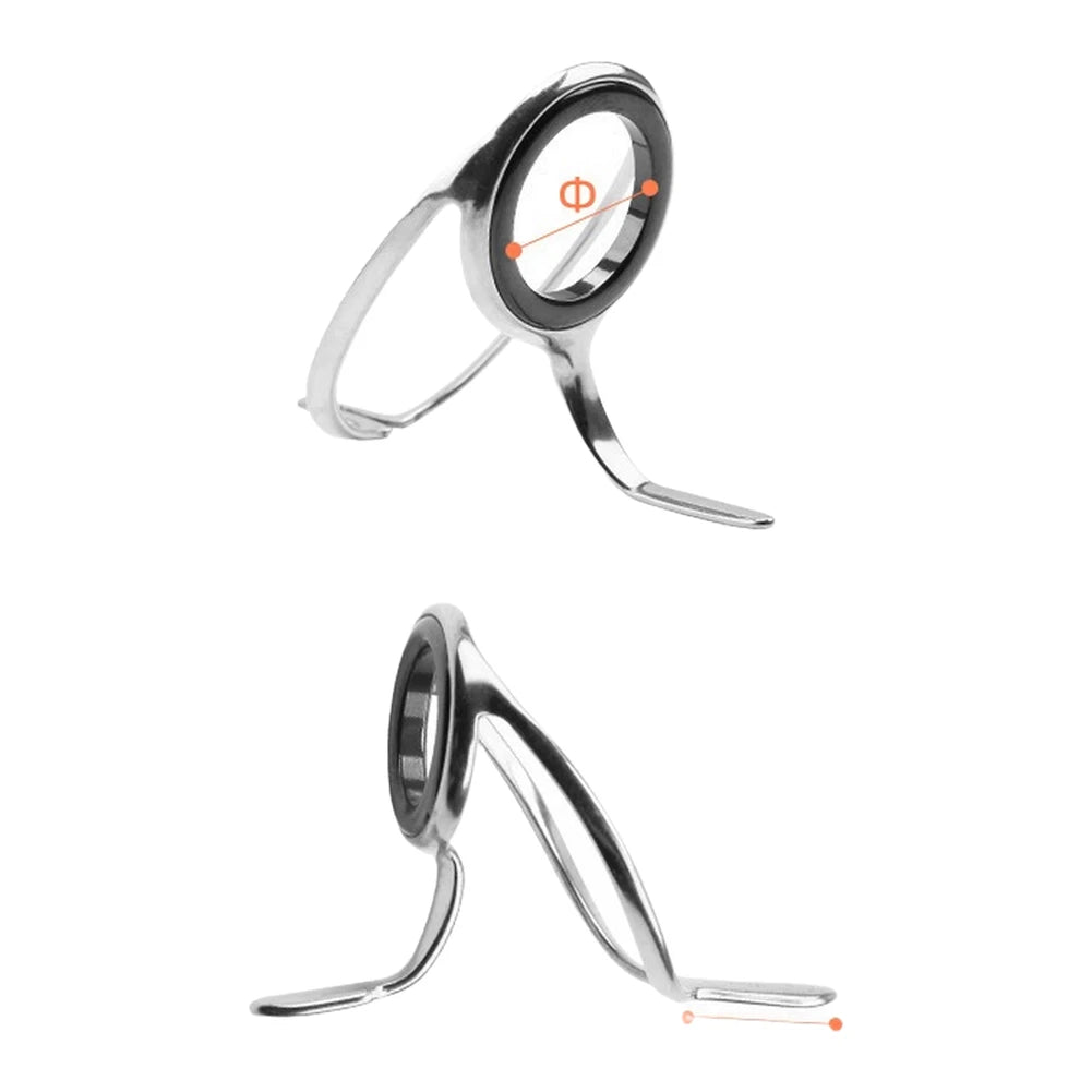 Fishing Guide Ring Foot Design for (1.46cm, 1.69cm, 4.16cm)