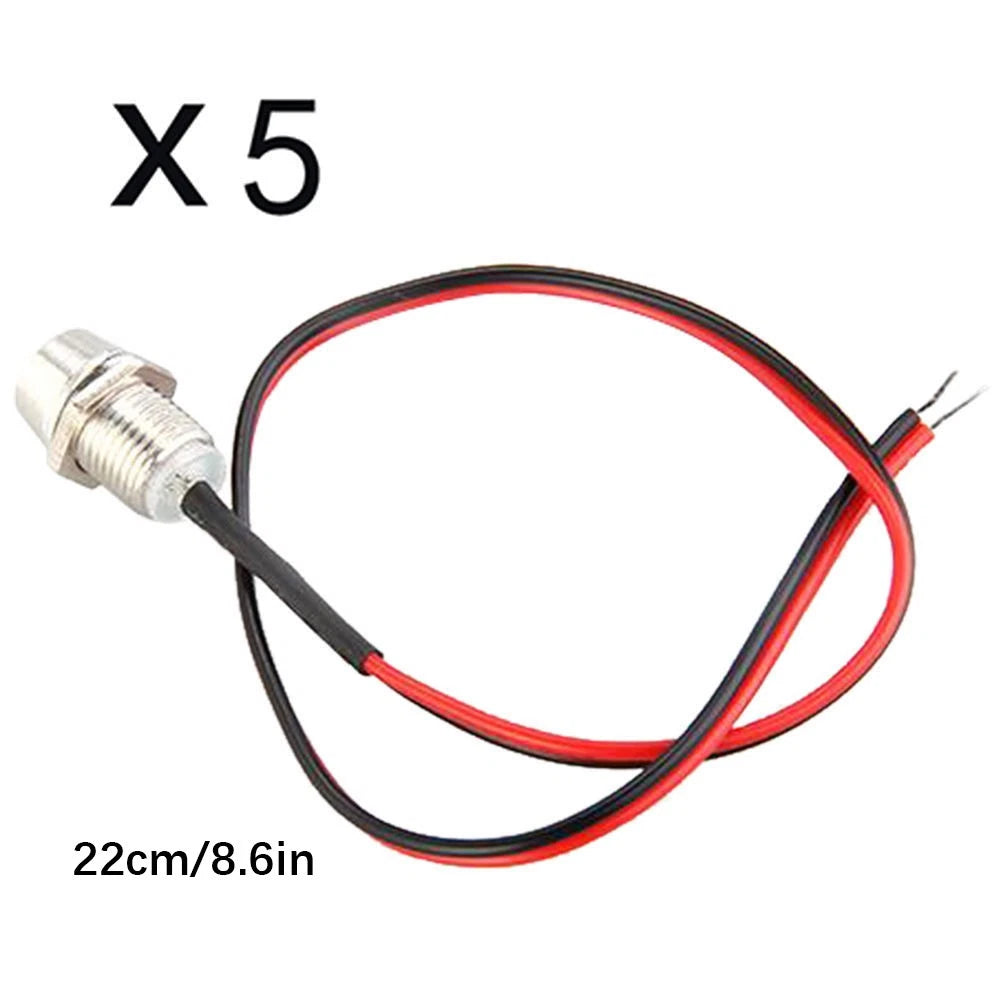 LED Indicator Light for Car Boat 12V (8mm)