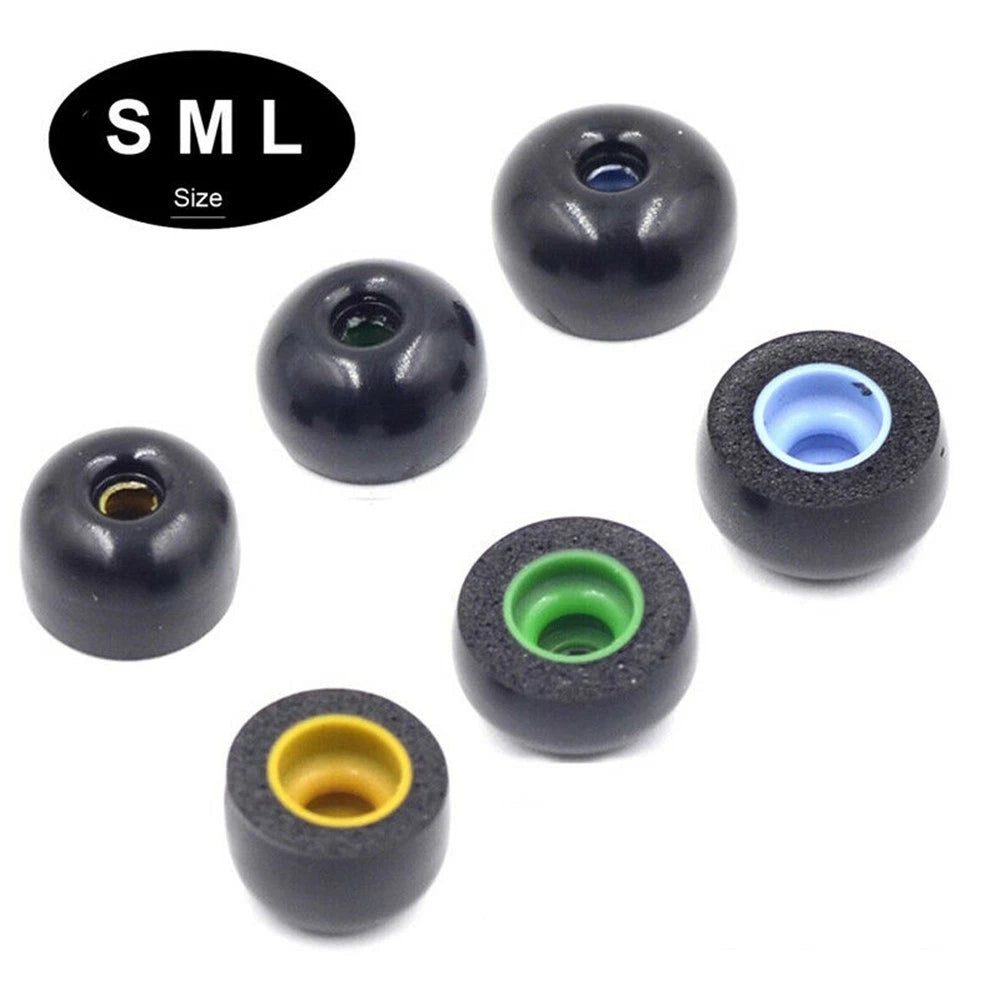 6Pcs Memory Foam Ear Tips for Sony WF-1000XM4 WF-1000XM3 (2020–2021)