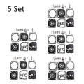 Set of 5 Carburetor Repair Parts for Stihl MS191 MS192T (Zama RB-69, 531004553)