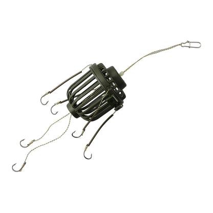 Bait Cage Feeder Holder for Outdoor Use