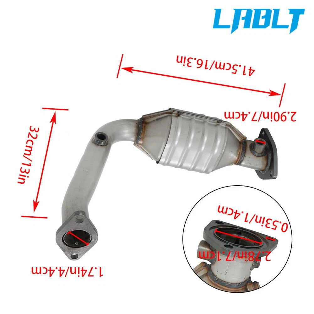 Front Exhaust Catalytic Converter for Ford Focus 2.0L (2000–2004)