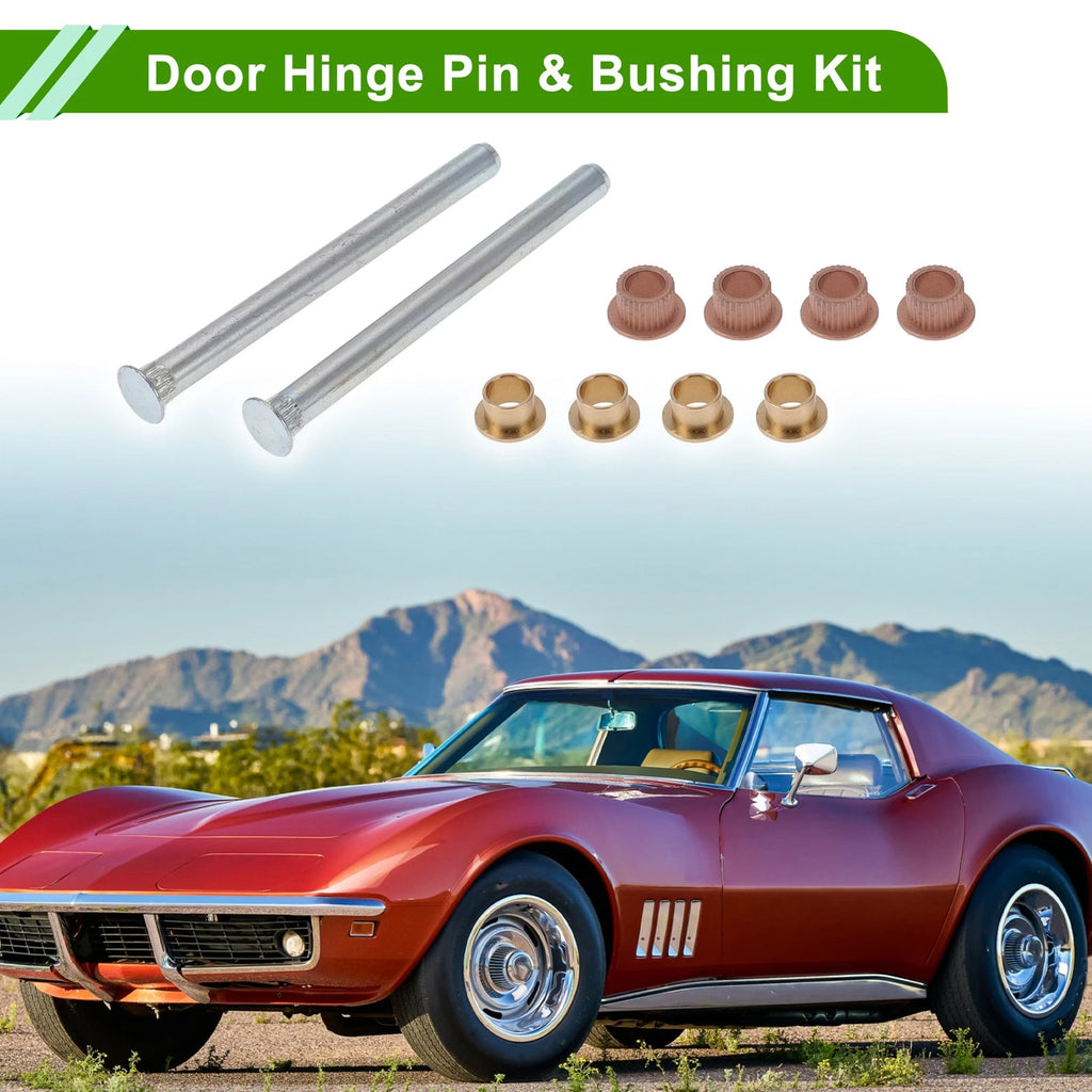 Door Hinge Pin and Bushing Kit Replacement for Chevrolet Corvette Blazer (1953–1976)