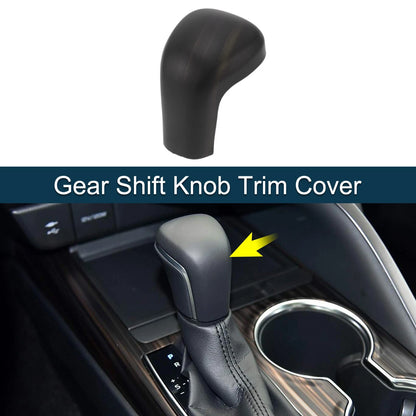 ABS Gear Shift Knob Cover Sticker for Toyota Camry Corolla Avalon (2012–2023)