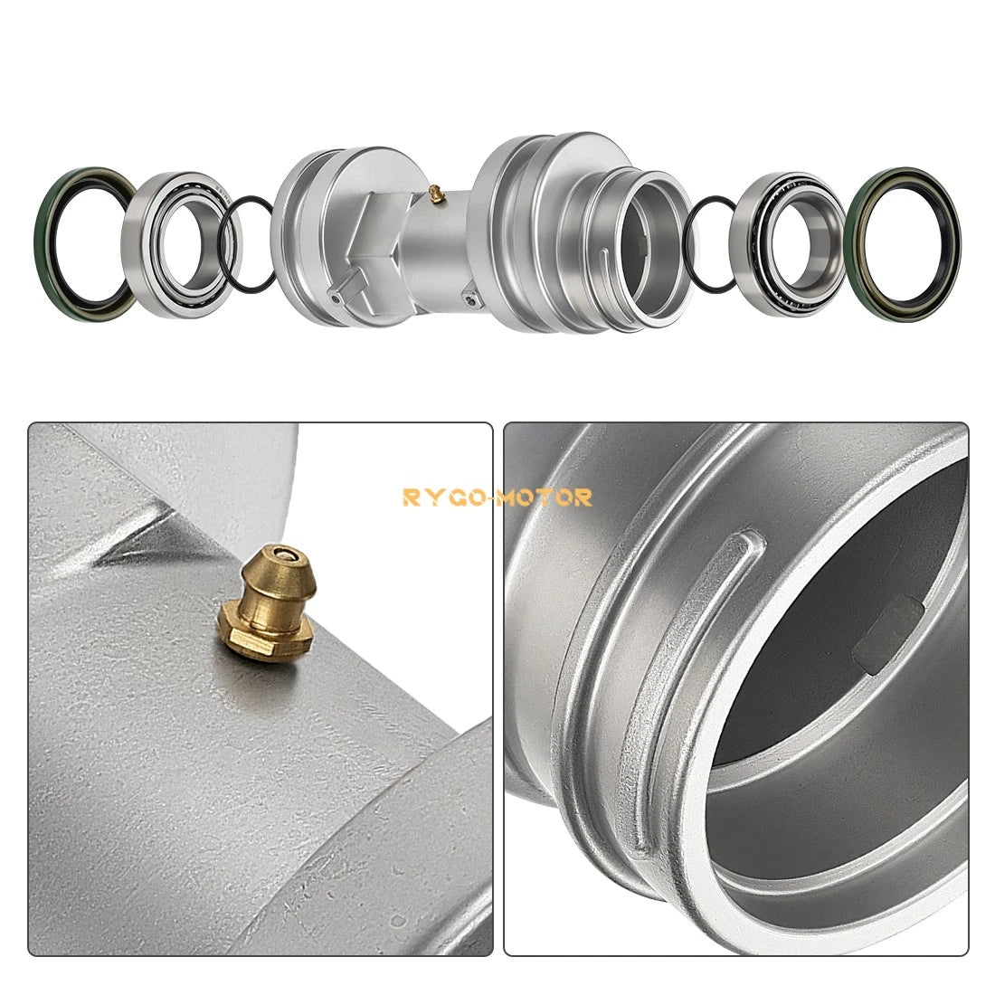 Rear Hub Repair Kit w/Bearings for Polaris Scrambler 500 4x4 (2005–2012) 5134460