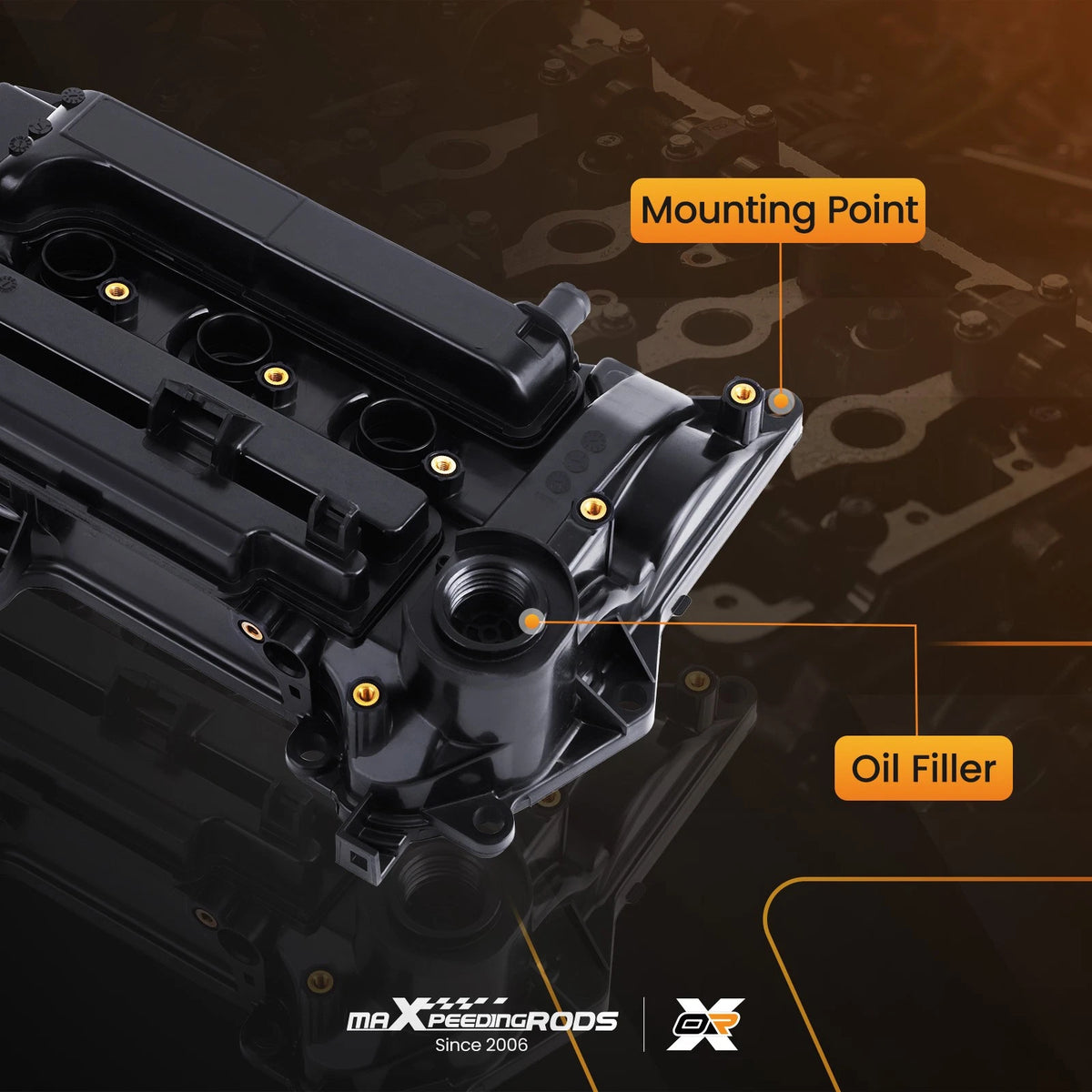 Engine Valve Cover for Honda CR-V Civic 1.5L (2016–2019) 123105AAA01 DOHC