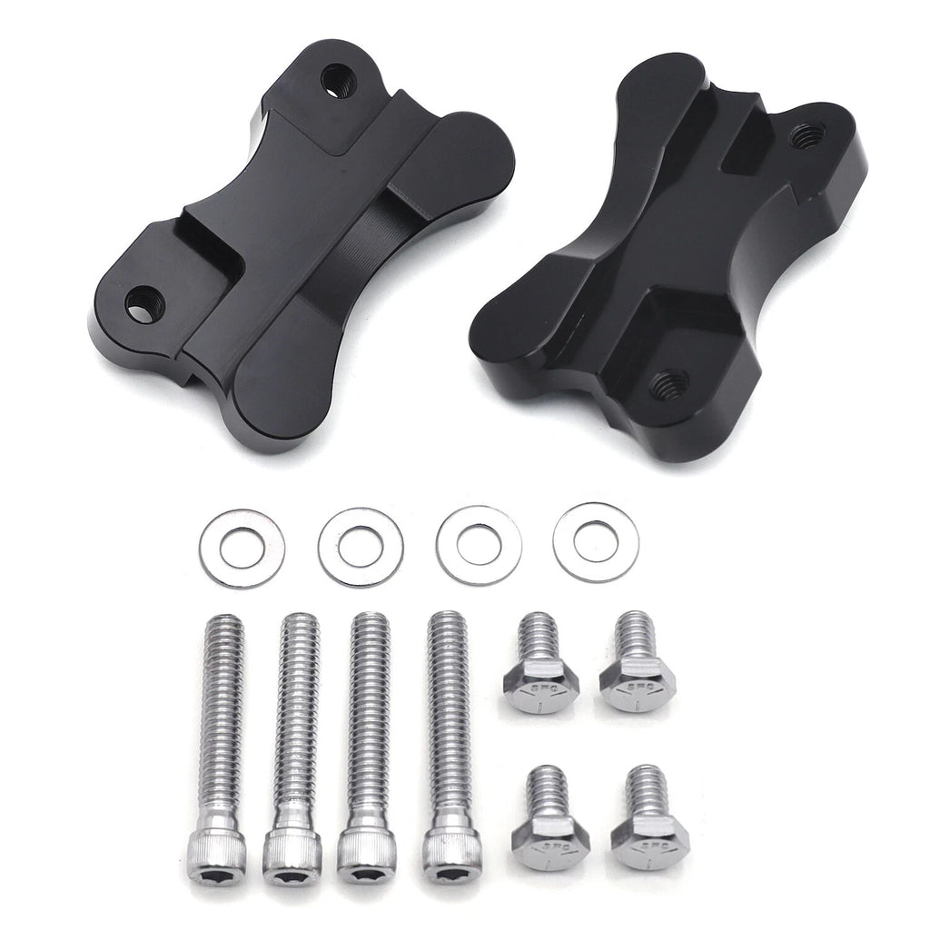 Fender to Fork Adapter Mount Bracket for Harley FLST (1986–2014)