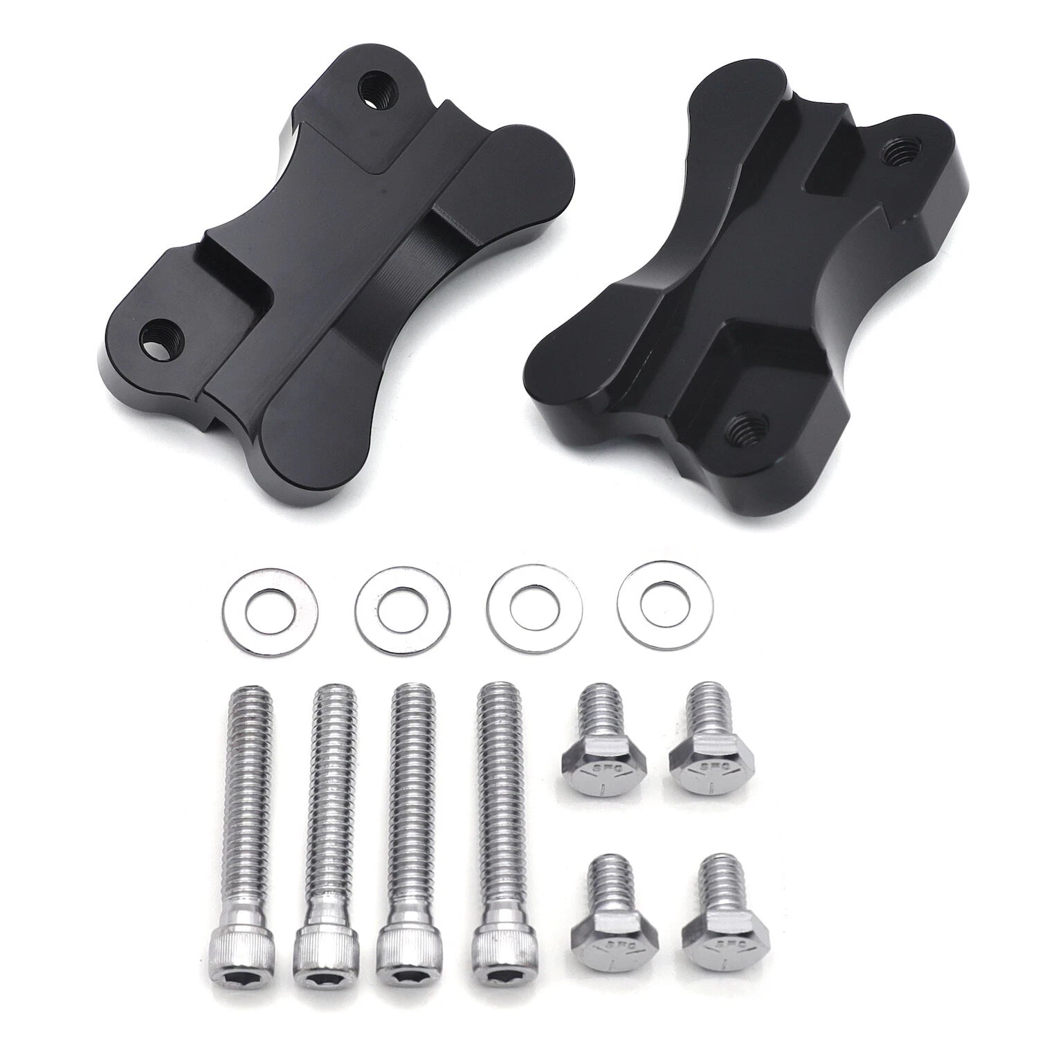 Fender to Fork Adapter Mount Bracket for Harley FLST (1986–2014)