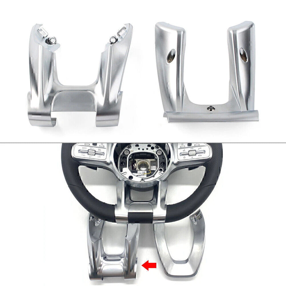 Performance Steering Wheel Lower Trim Cover for Mercedes-Benz A B C E Class