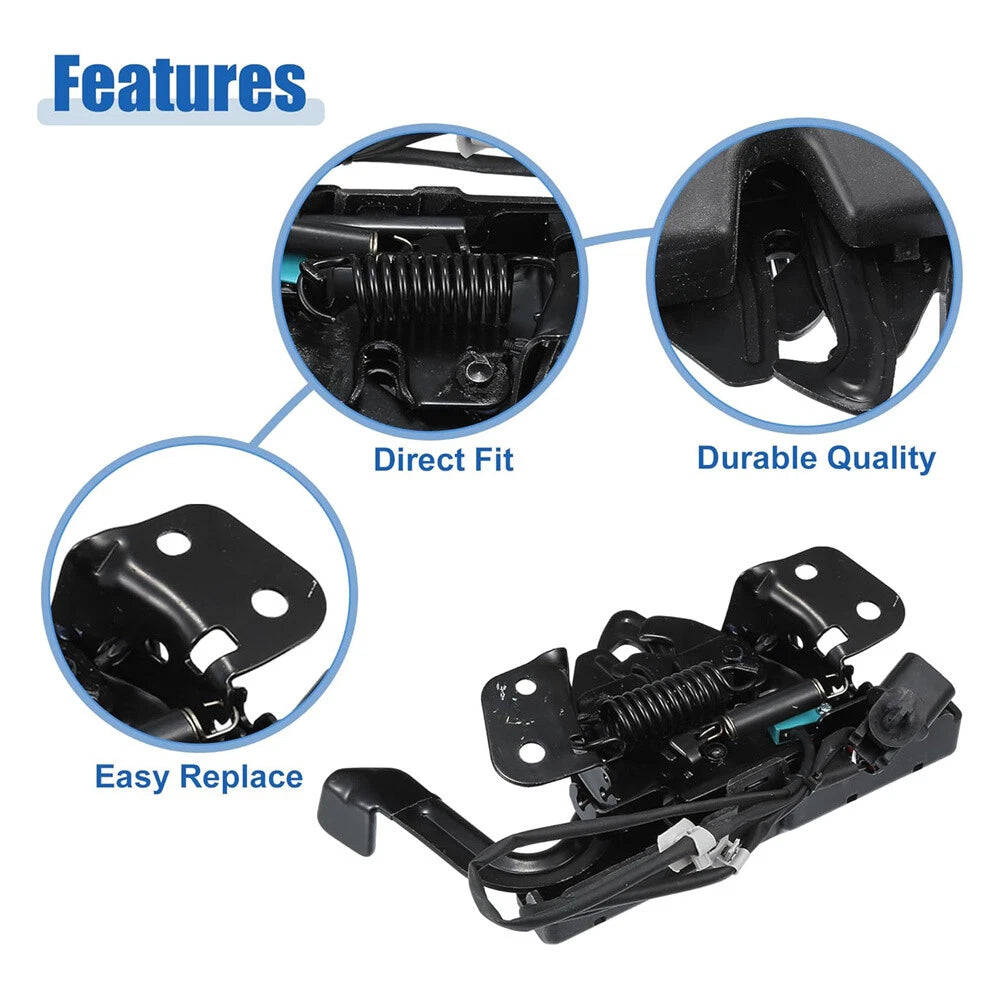 Front Hood Lock Latch Assembly For 2016-2020 Kia Optima 81130-D5010 81130-D4010