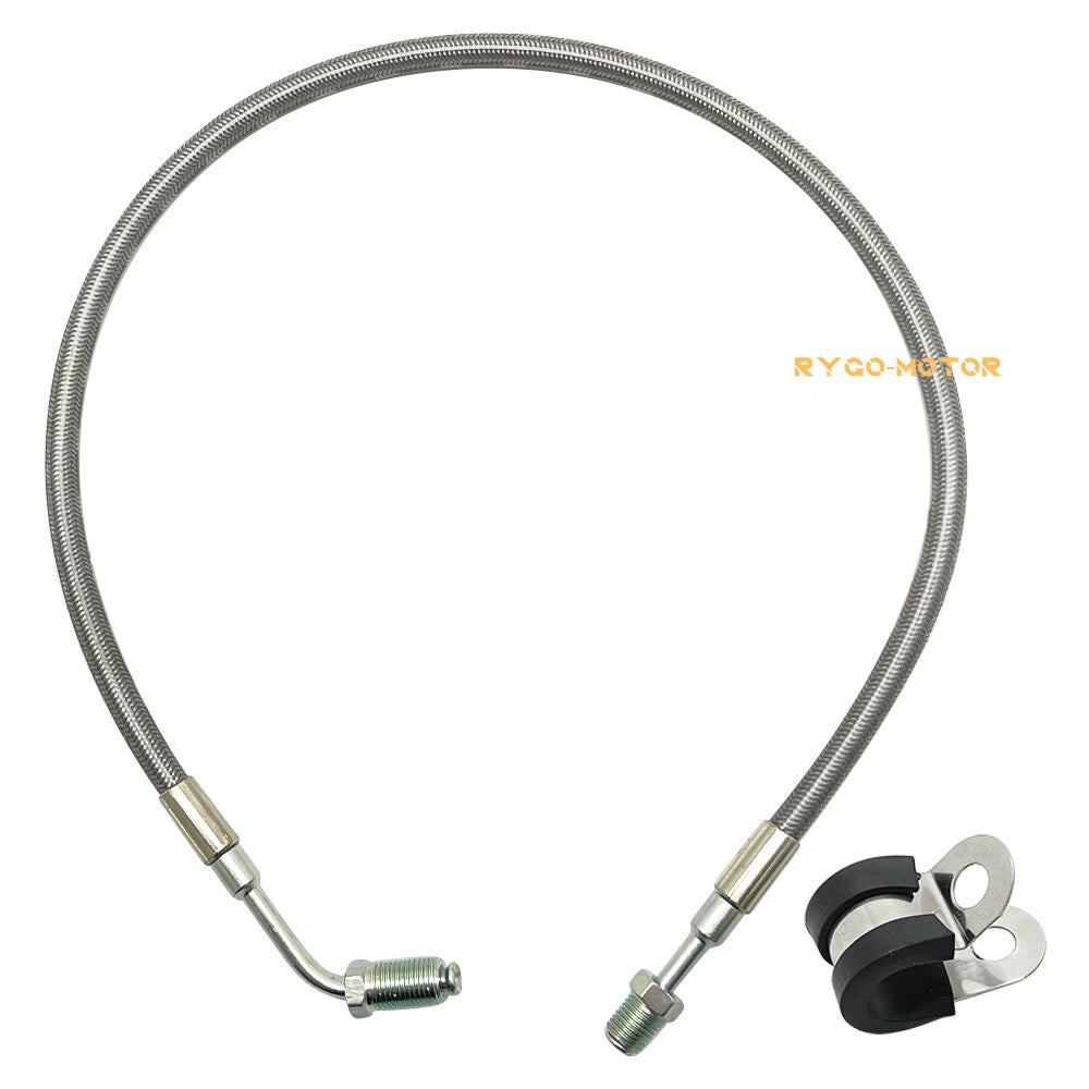 Left Front Brake Hose Line for Polaris Scrambler 400 500 Xplorer 250 400 (2001–2004)