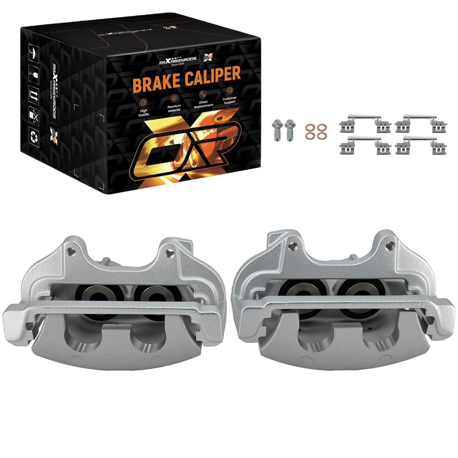 Front Disc Brake Calipers Assembly for Dodge Challenger (2009–2011) 18-B5017