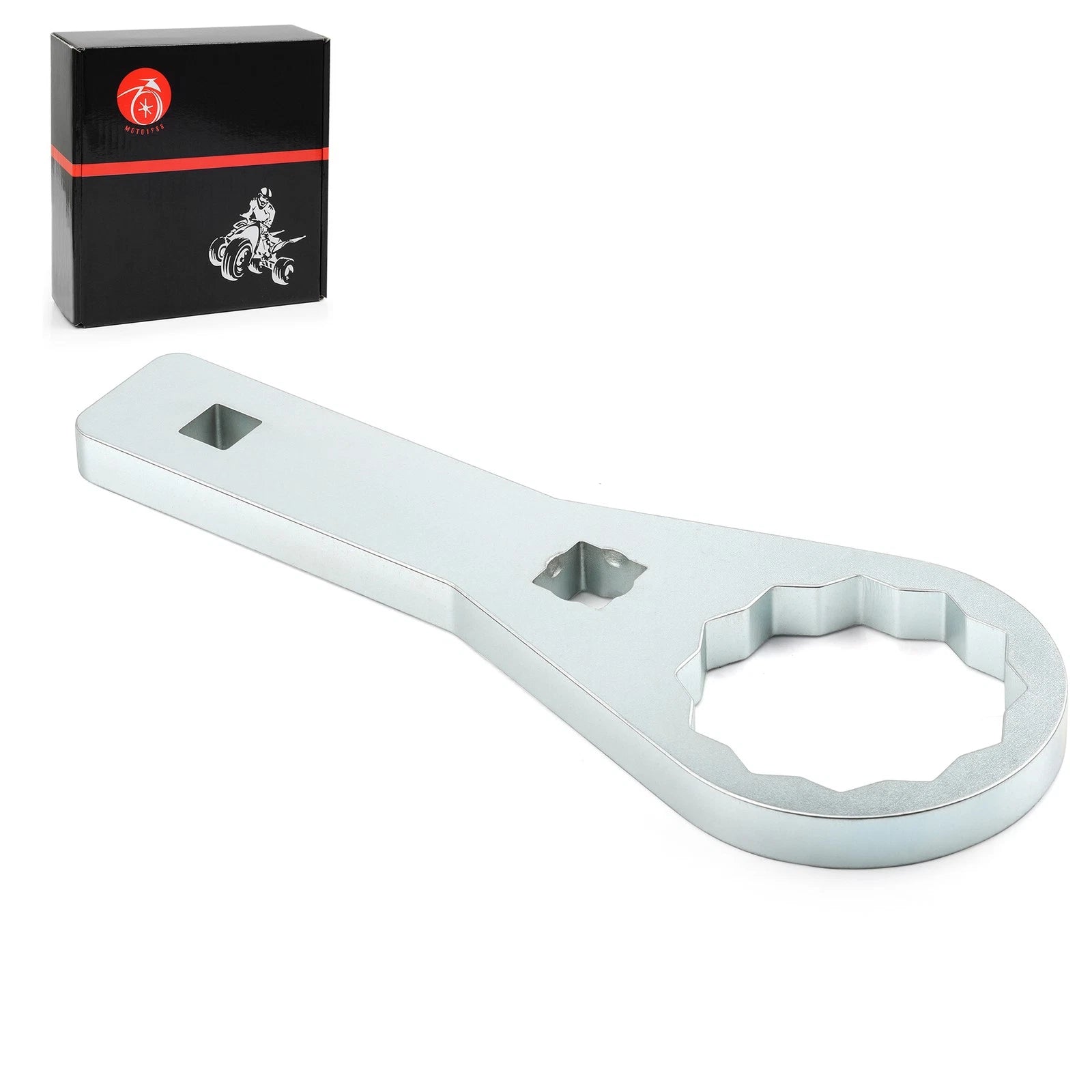 46mm Rear Axle Nut Wrench Tool for Yamaha YFZ450R (2009–2024), YFZ450X (2008, 2010–2011)