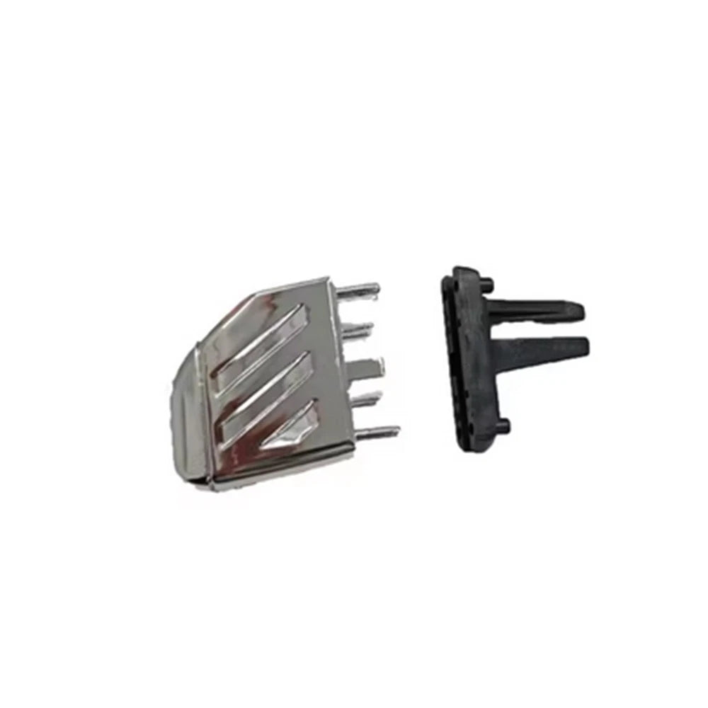 Front A/C Air Vent Outlet Tab Clip For Land Rover Freelander 2 2007-2012 Silver