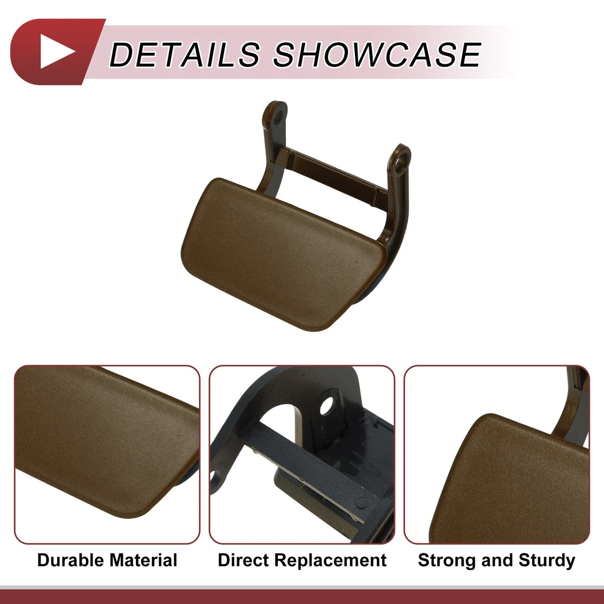 Bumper Headlight Washer Nozzle Cover Cap No. 51117111741 for BMW 525i (2004–2005)