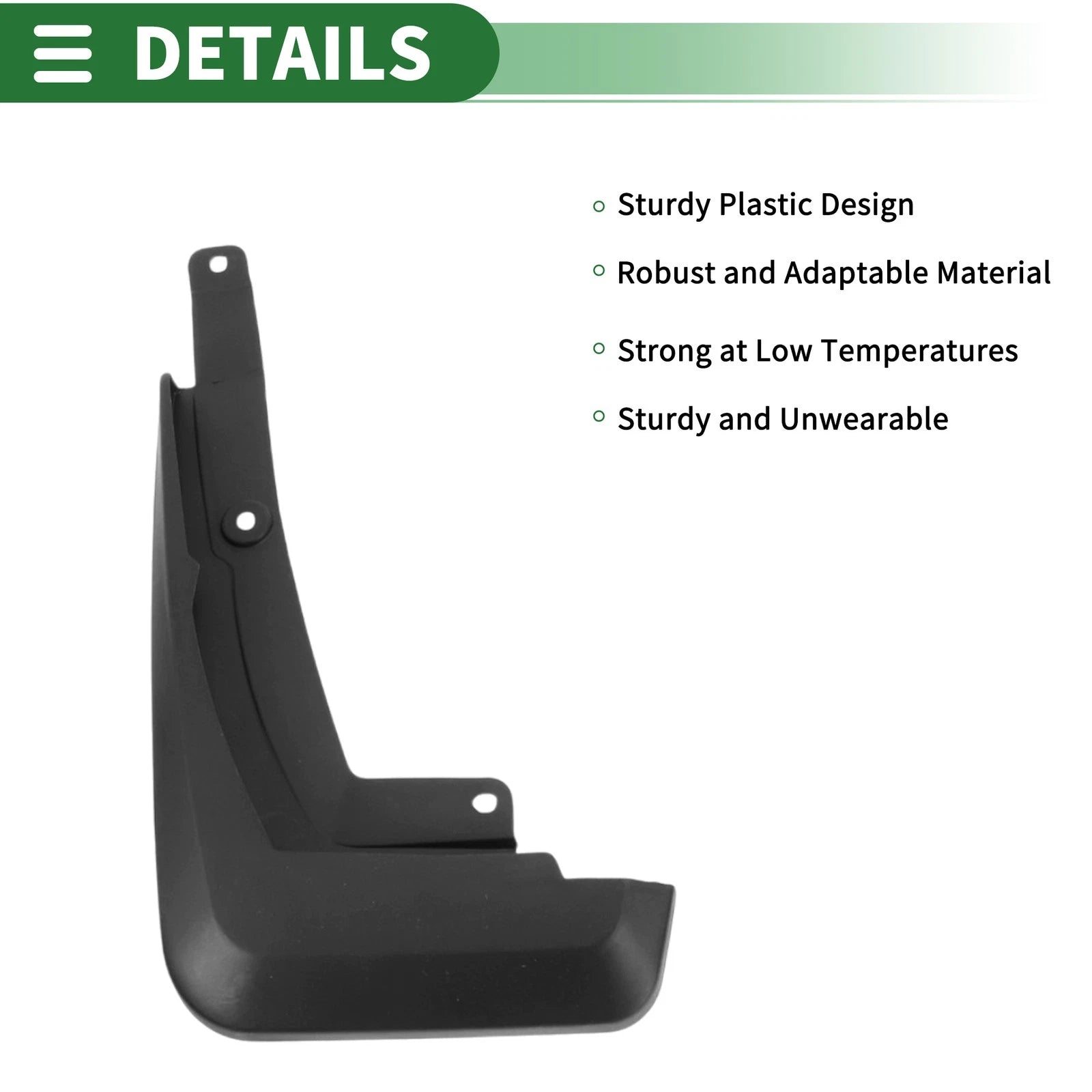 Mud Flaps Splash Guards for Ford Escape (2020) W/ Mount Accessories
