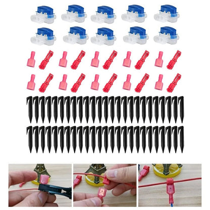 Secure Connection Set for Lawn Mower Boundary Cable with 10 Connectors