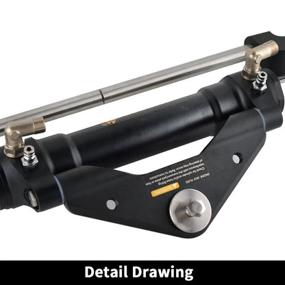Single Hydraulic Steering Cylinder for Yamaha Mercury (200-300HP)