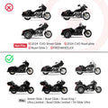Seat Backrest for Harley Touring Road King Glide (2009–2013)
